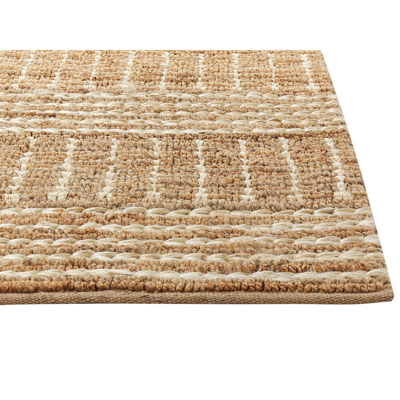 Broten Striped Hand Woven Area Rug, Runner 80 x 300cm