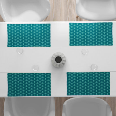 Polyester Abstract Rectangle Placemat