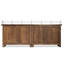 Buffet en noyer de 96 po Selda