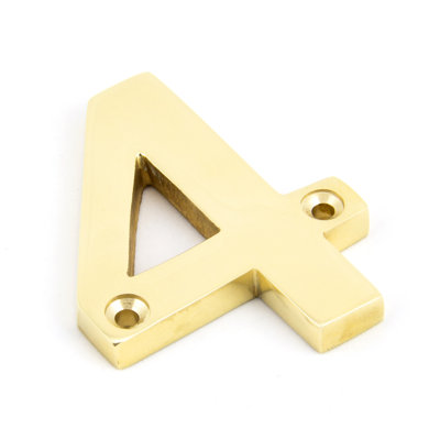 7.8cm H Metal House Number