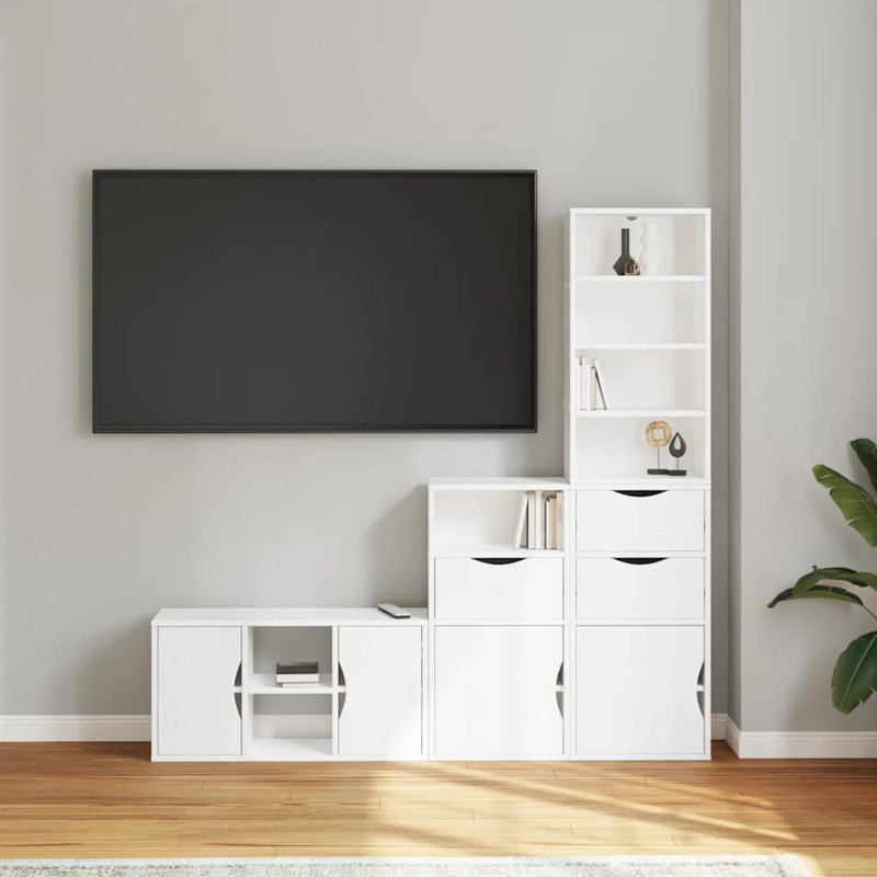 Unfinished Entertainment Centre for TVs up to 32", White