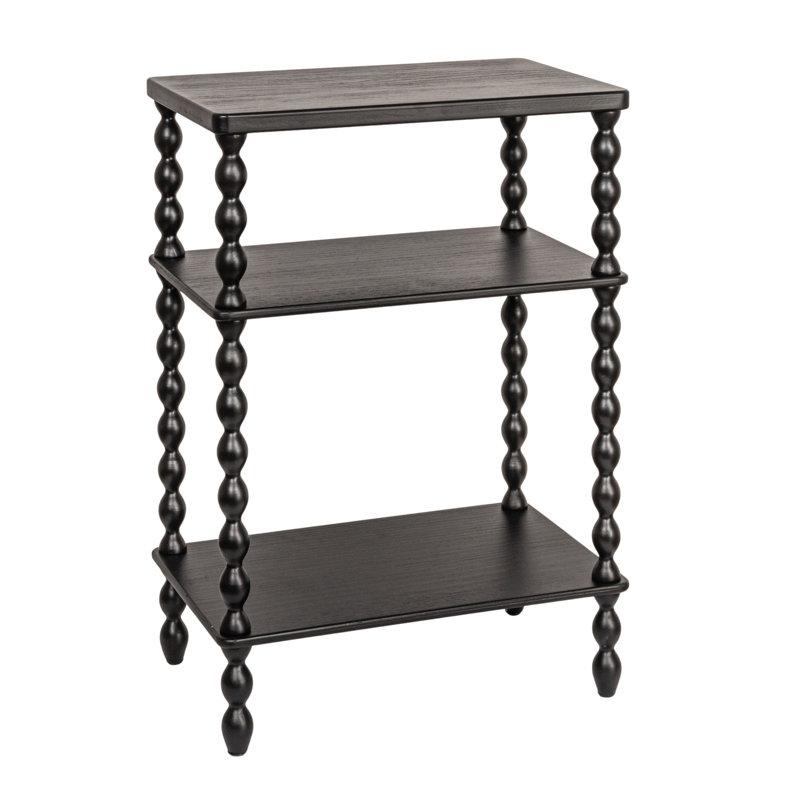 Table d'appoint rectangulaire, Noir