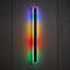 Chrome Integrated LED Outdoor Wall Lantern-107286337