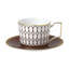 Renaissance Red 8.4floz Teacup & Saucer