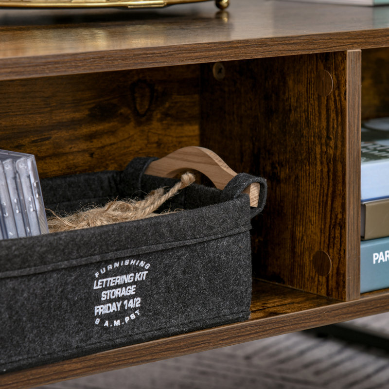 Lift Top Sled Coffee Table with Storage