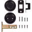 Serrure ronde pour porte escamotable-15651961