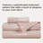 Bedsure Polyester Microfiber Sheet Set Hotel Luxury Sheets, Easy Care Cooling Bed Sheet Set 84GSM(80" x 95")GentleSoft™️-105311072-105311069