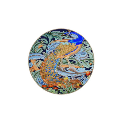 Decorative And Woven Floor Carpet With Leaf And Bird Animal Patterns
