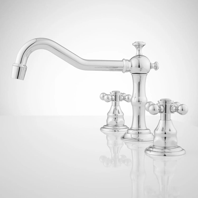 Barbour Widespread Bathroom Faucet, Chrome