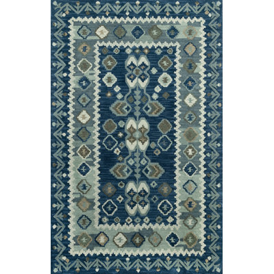Tapis oriental bleu / beige Helio