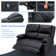 53.1'' Faux Leather Reclining Loveseat with Massage&Heat Function