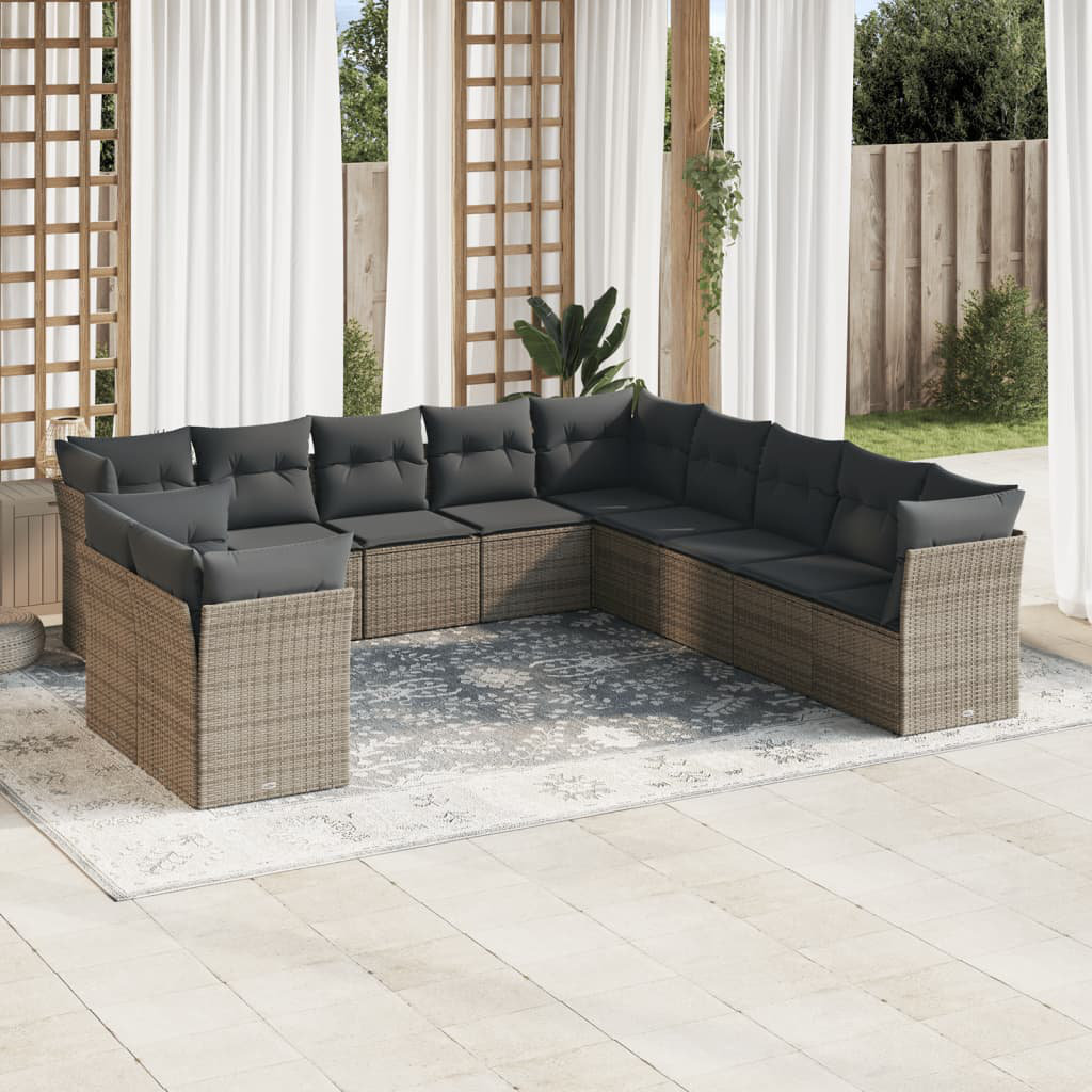 Gartenecksofa Auda mit Kissen