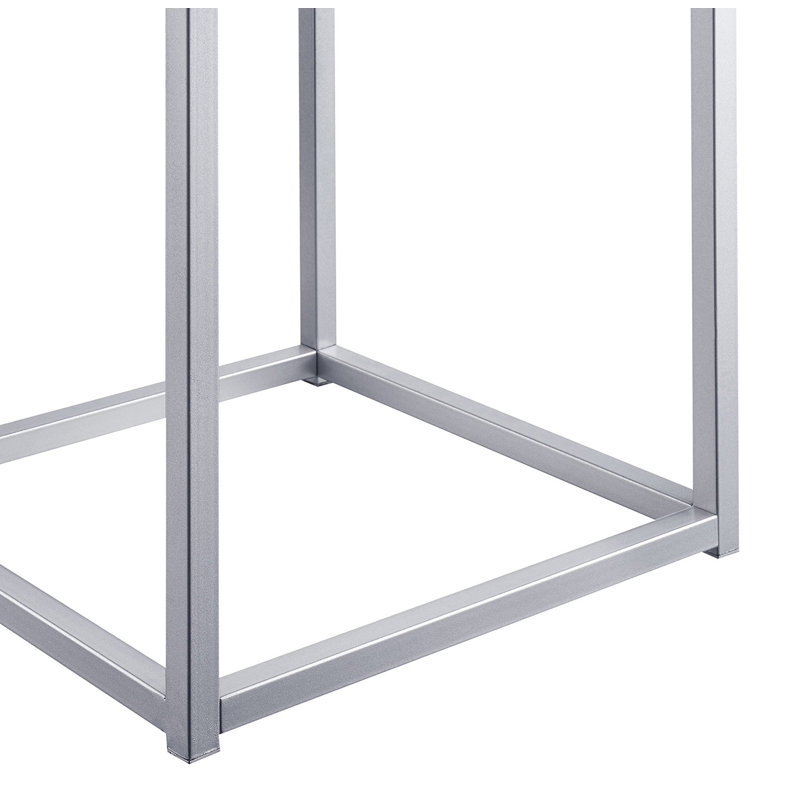 Garwood 42'' Glass Top Console Table