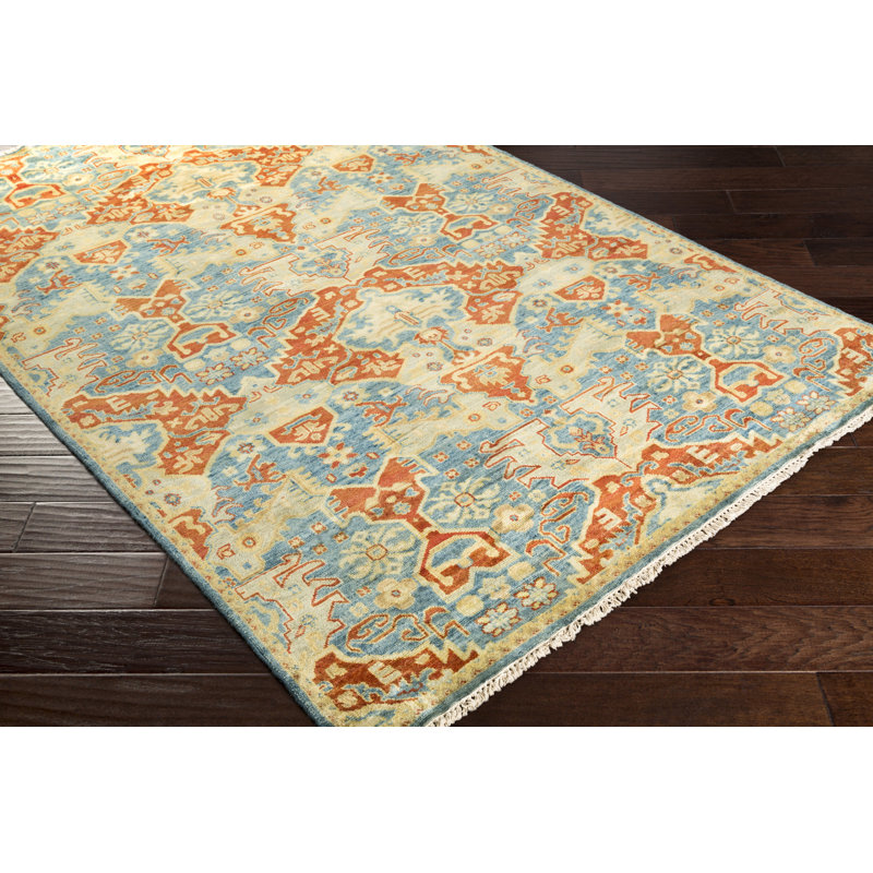 Antolya Wool Oriental Area Rug, Rectangle 2' x 3'