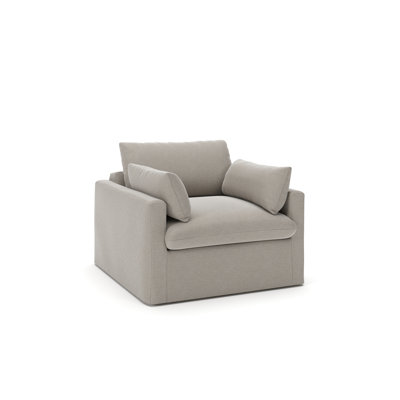 Luna Slipcovered Accent Chair