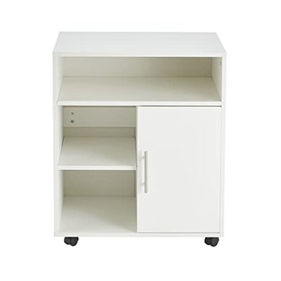 Kynsleigh 73cm H x 61cm W 1 Printer Stand with Wheels