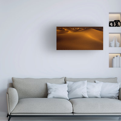 Œuvre sur toile, camp marin