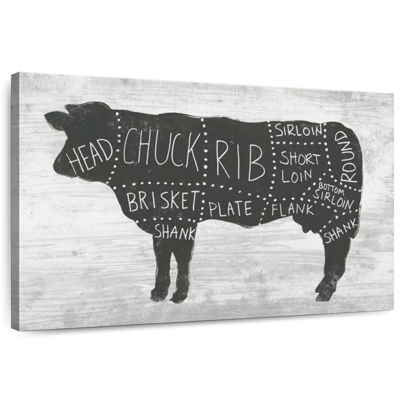 Senne Farmhouse Butcher II, 30" H x 45" W