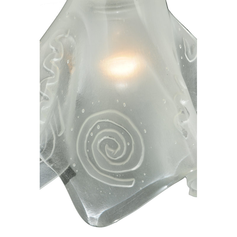 Metro Fusion 1 - Light Pendant, Transparent White Clear