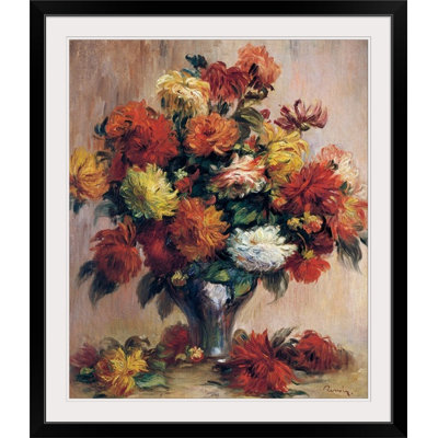 " Dahlias " by Pierre-Auguste Renoir