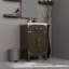 Meuble-lavabo simple 20 po X P 18 po D, comptoir en acrylique, 18 po Ensemble miroir et robinet-893542853-893542874