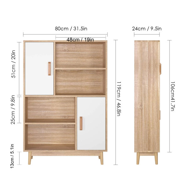 LIGHT OAK WOOD EFFECT TYPE FABLON SELF ADHESIVE SHELF CUPBOARD