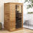 Holaki 1 - Person Indoor Bluetooth Compatible FAR Infrared Sauna in Red Cedar-113429005