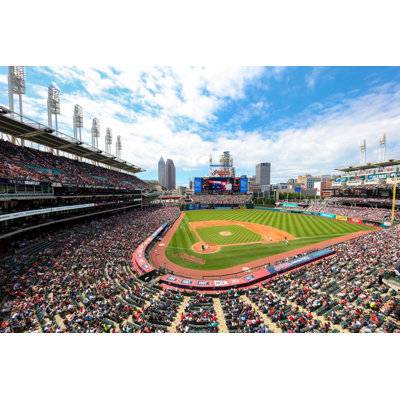 Cleveland Indians Basebal Stadium, Jacobs Field, Progressive Field, Baseball, Stadium, Closer, Ballpark, Cityscape, Vibrant