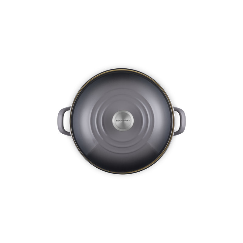 Le Creuset Enamel On Steel Classic Round Stockpot, 12 Qt. - Artichaut, Gray