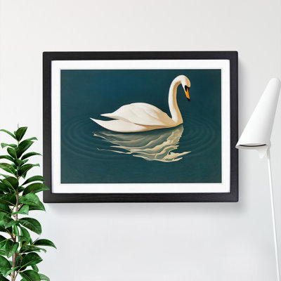 Intoxicating Swan - Framed Print