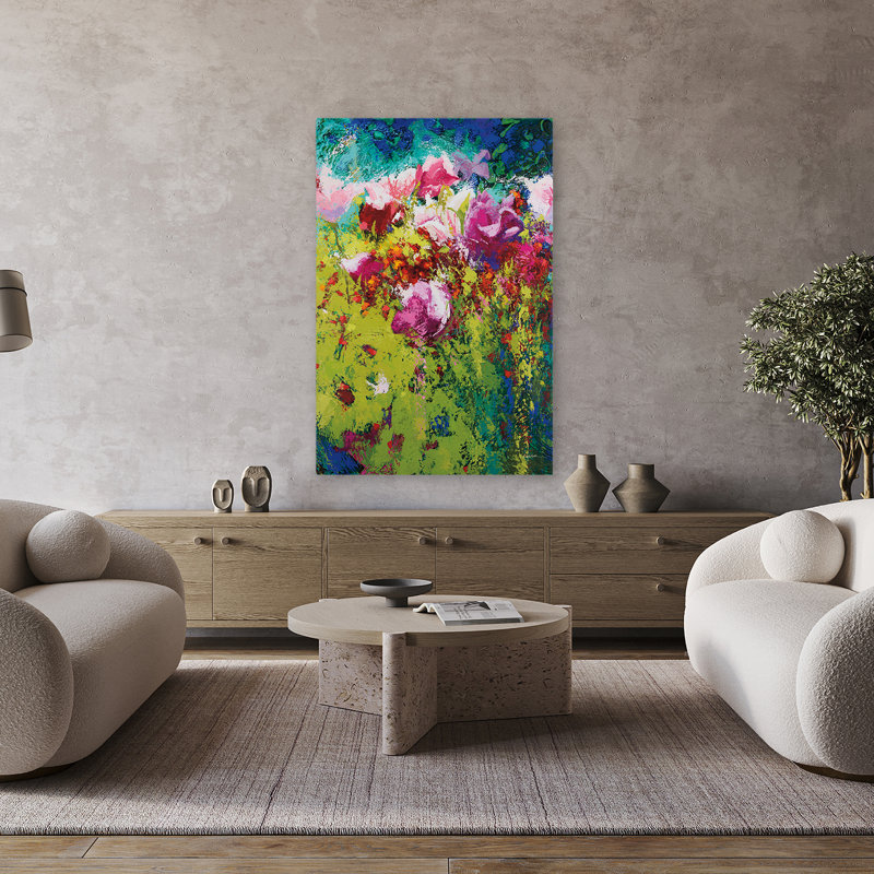 Contemporain et éclectique Giverny, H 48 po x l 32 po