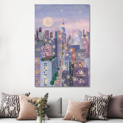 Cityscape I par Joy Laforme - Toile tendue avec châssis sur toile