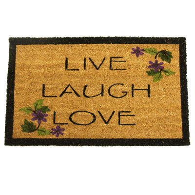 Derr Non-Slip No Pattern Doormat
