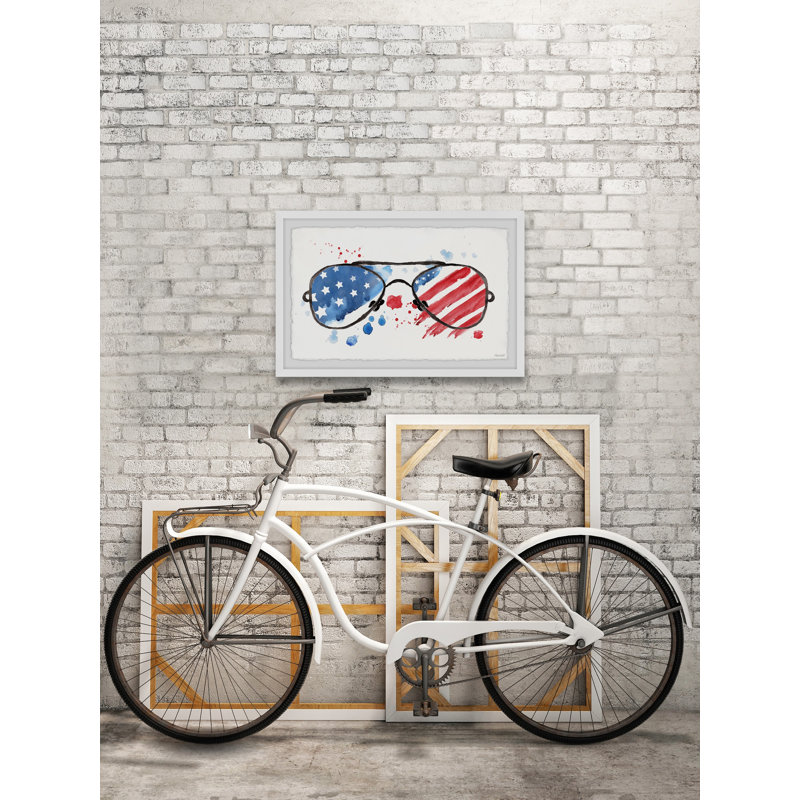 Impression encadrée « American Sunglasses », H 30 po x l 45 po x 1,5 po