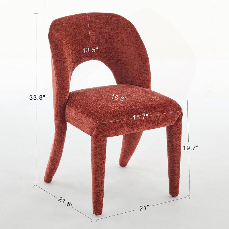 Chaises de salle à manger, Rose