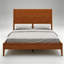Lit plateforme en bois de bambou massif-160432388-160432392