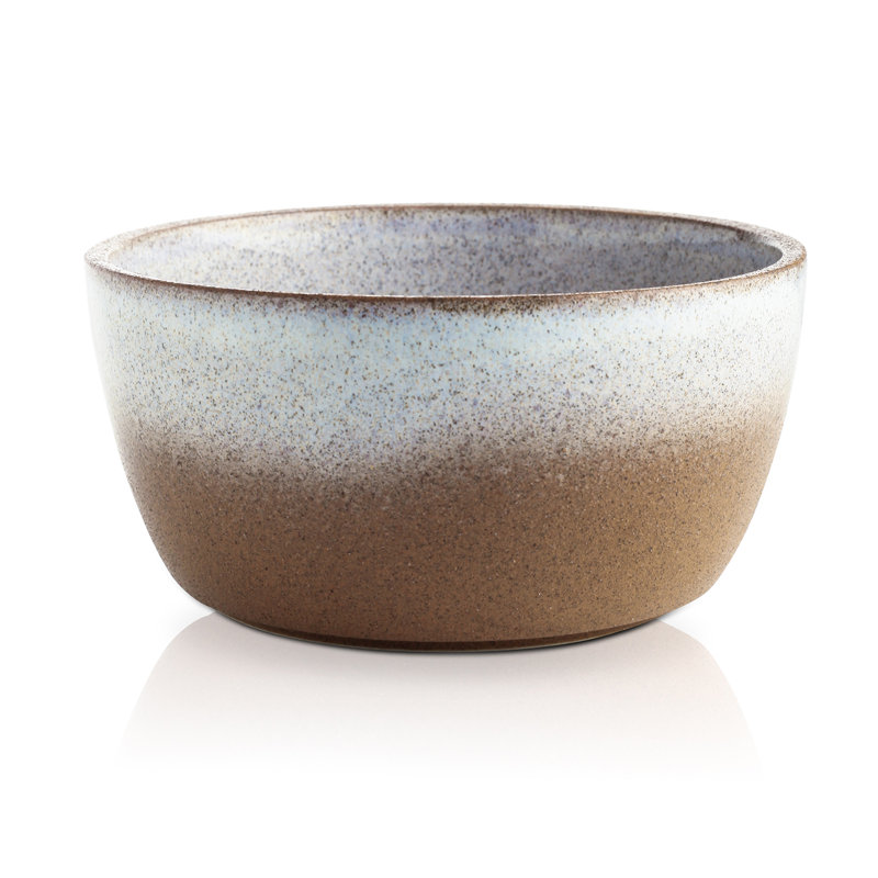 Stone Lain Vince 4-Piece Bowl Set Stoneware, Brown