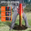 VEVOR Red Metal End Post