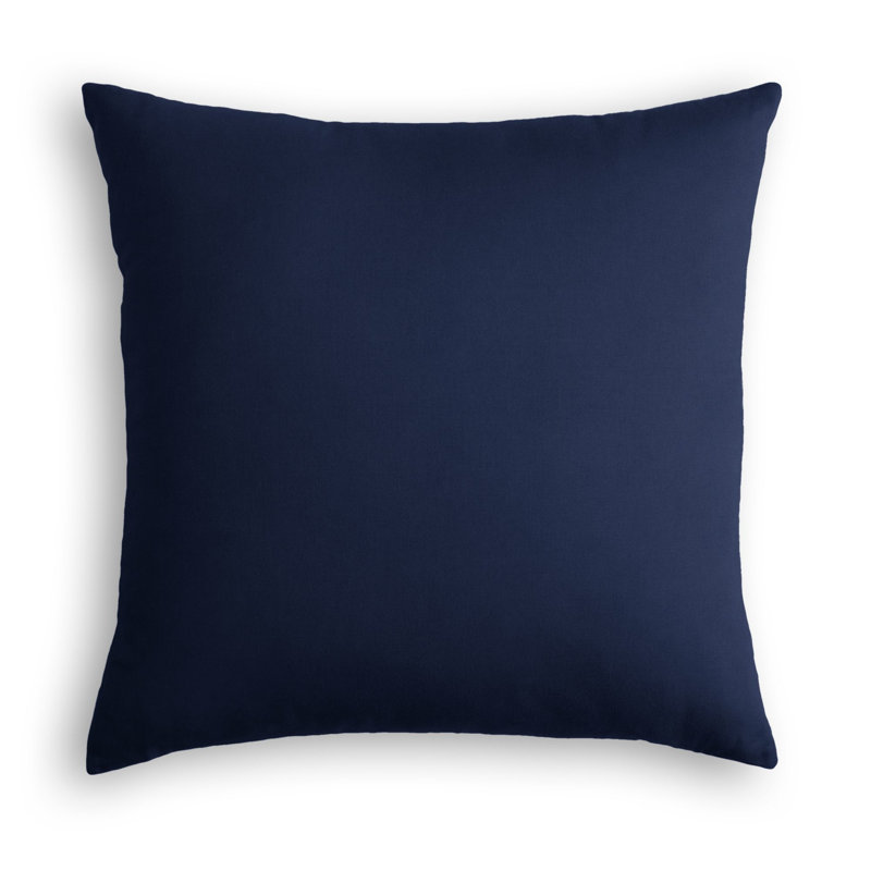 Classic Velvet Square Pillow Cover & Insert, 16" x 16", White