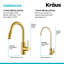 Robinet de cuisine KRAUS Oletto-50465754
