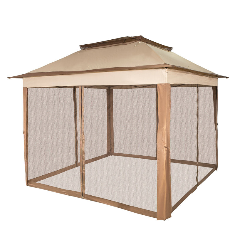 11 pi. x 11 pi Pavillon de jardin en métal