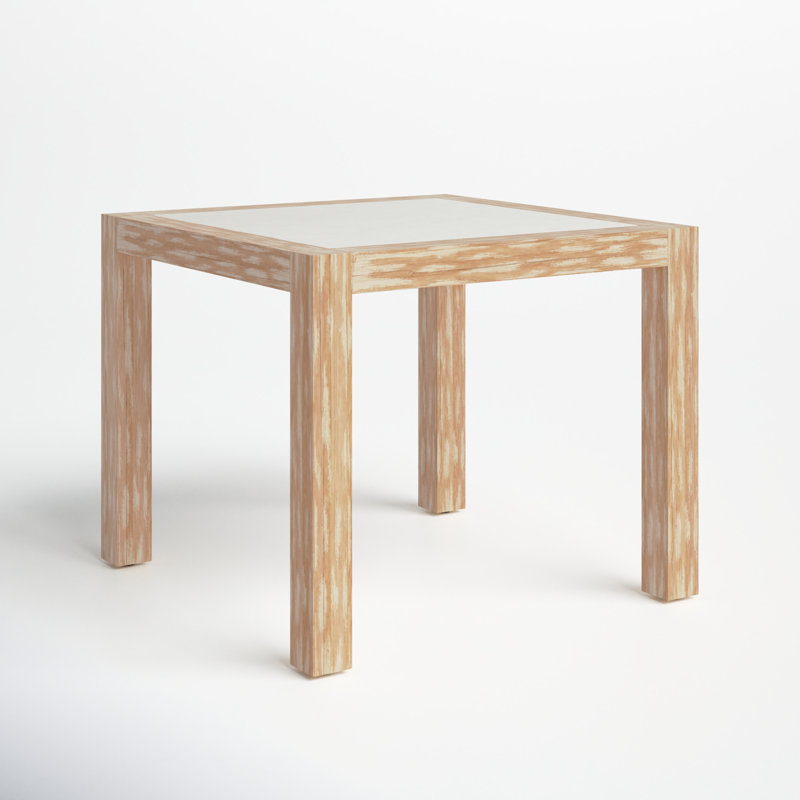 Concrete Veneer Outdoor Side Table