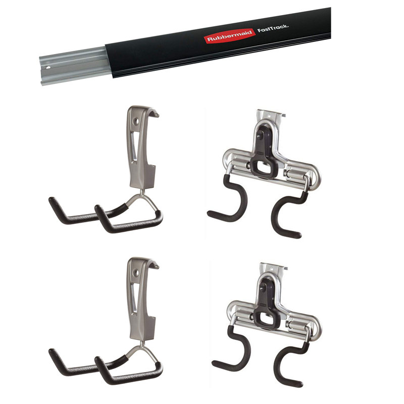 5 Piece Rubbermaid Fasttrack Storage Rack