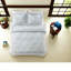 Ensemble de literie en coton Coastal, édredon blanc pour Home Sanctuary