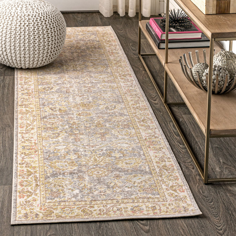 Eglinton Modern Faded Peshawar Gray/Ivory Rug