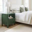 Table de chevet vintage à 1 tiroir, table de chevet en bois avec tiroir de rangement et table d'appoint pour chambre à coucher