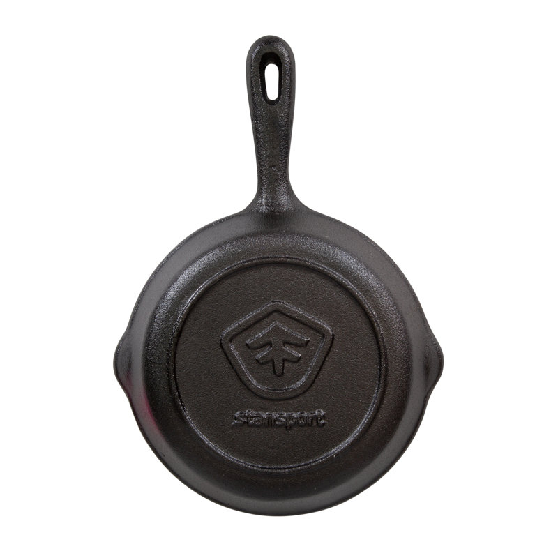 Stansport Pre-Seasoned Cast Iron Skillet 8" Diameter