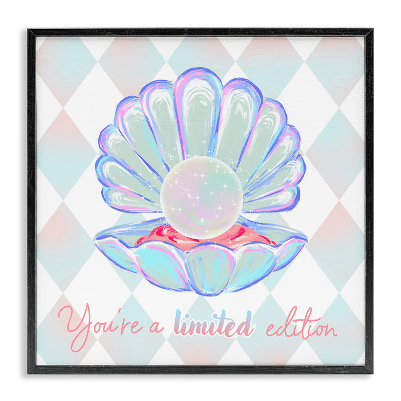 Giclée sur perle en édition limitée par Ziwei Li, Giclée encadrée noir minuit, H 17 po x l 17 po