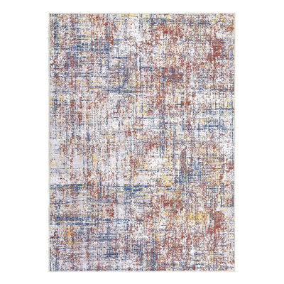 Tapis contemporain abstrait 9 x 12
