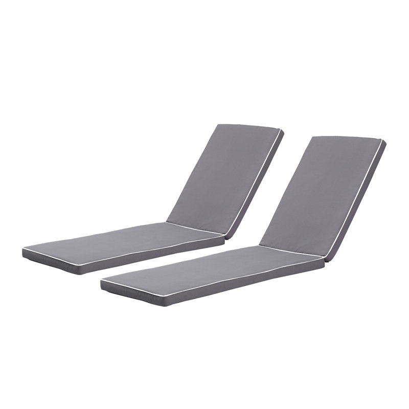 Ensemble de coussins de chaise longue pour l'extérieur